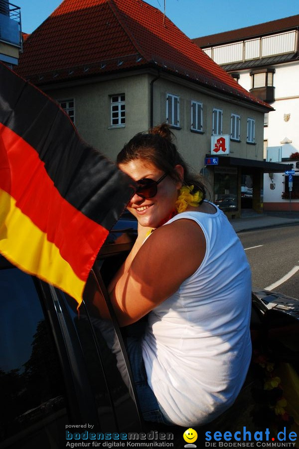 WM-2010: Deutschland-Argentinien (4:0): Friedrichshafen am Bodensee, 03.07.