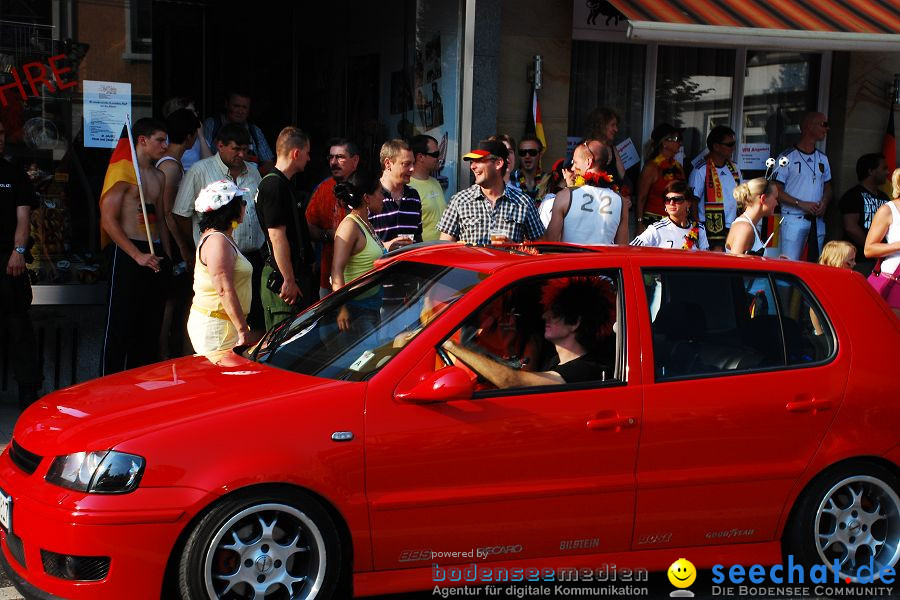 WM-2010: Deutschland-Argentinien (4:0): Friedrichshafen am Bodensee, 03.07.