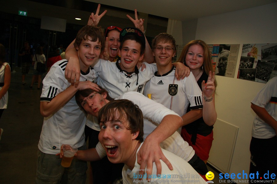 WM-2010: Deutschland-Spanien (0:1): Ravensburg, 07.07.2010