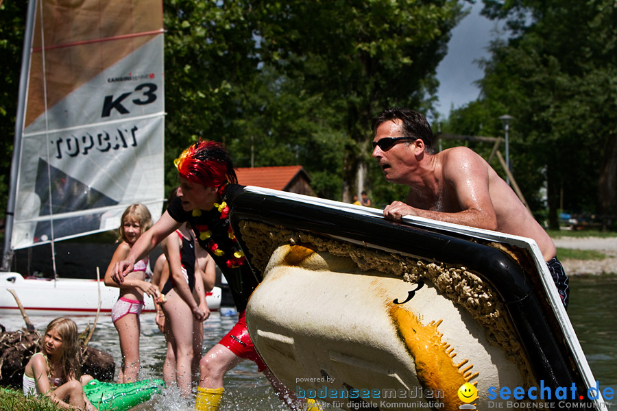 Badewannenrennen 2010: Wasserburg am Bodensee, 10.07.2010