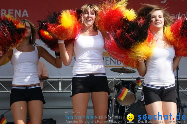 WM-2010: Deutschland-Argentinien (4:0): Singen, 03.07.2010