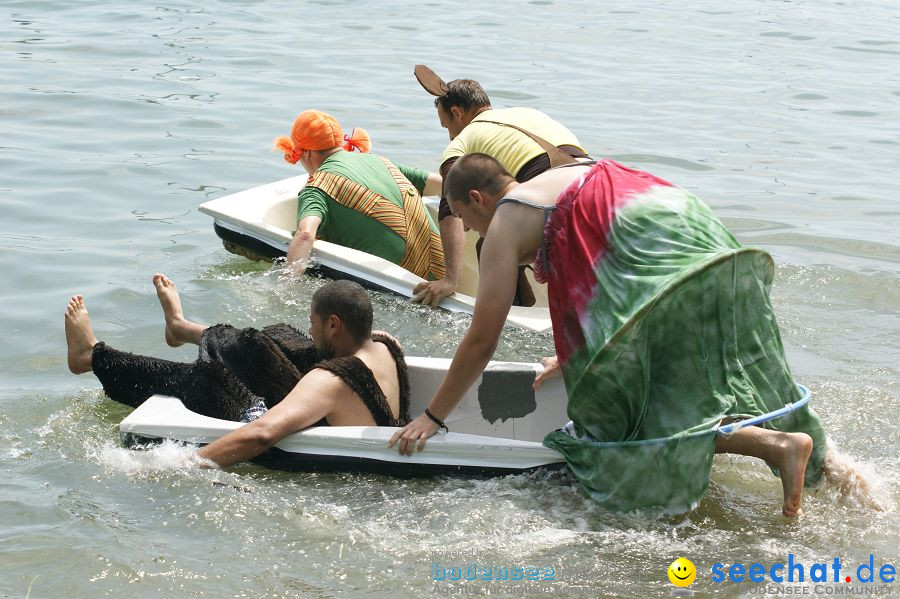 Badewannenrennen 2010: Wasserburg am Bodensee, 10.07.2010