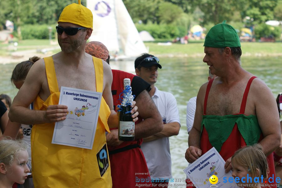 Badewannenrennen 2010: Wasserburg am Bodensee, 10.07.2010