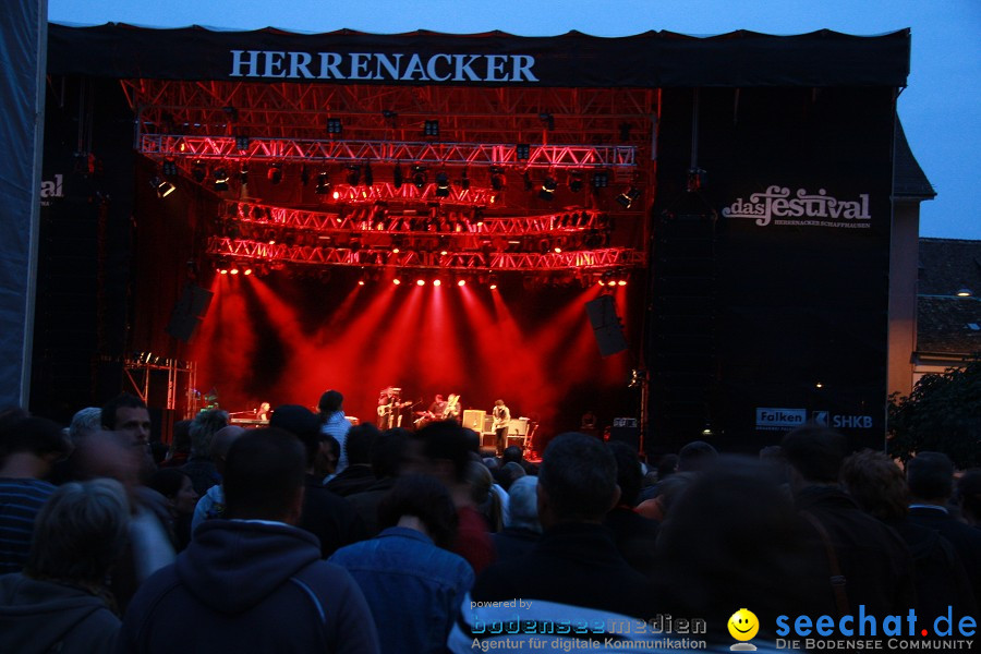 das festival 2010 mit Sophie Hunger und Stephan Eicher: Schaffhausen, 06.08