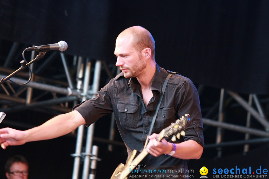 das festival 2010 mit Grand Avenue und Simple Minds: Schaffhausen, 07.08.20