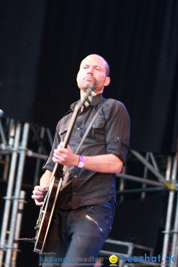 das festival 2010 mit Grand Avenue und Simple Minds: Schaffhausen, 07.08.20