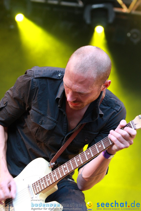 das festival 2010 mit Grand Avenue und Simple Minds: Schaffhausen, 07.08.20