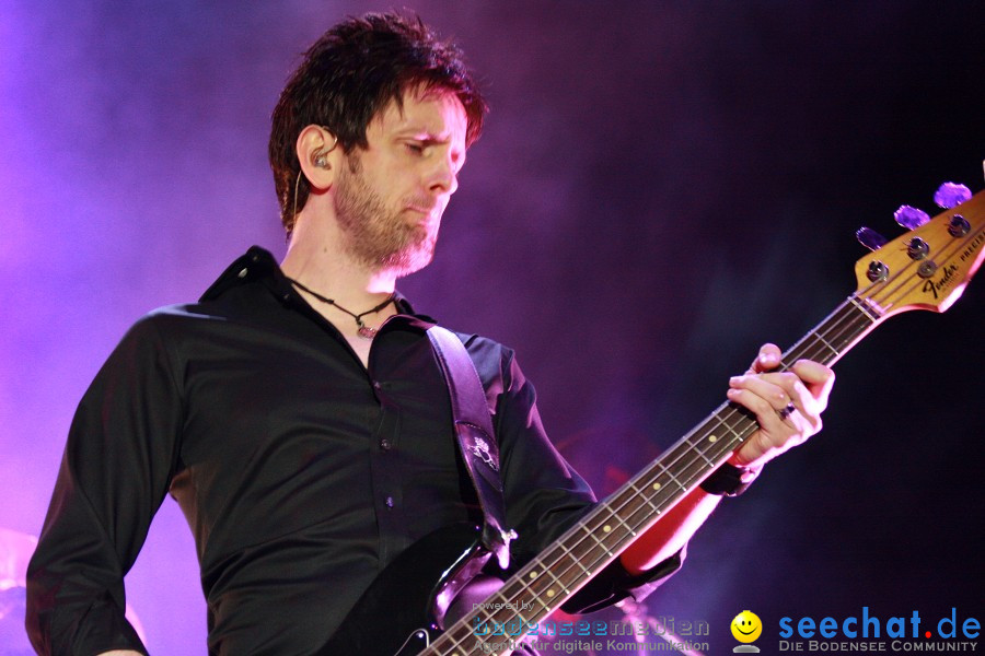 das festival 2010 mit Grand Avenue und Simple Minds: Schaffhausen, 07.08.20