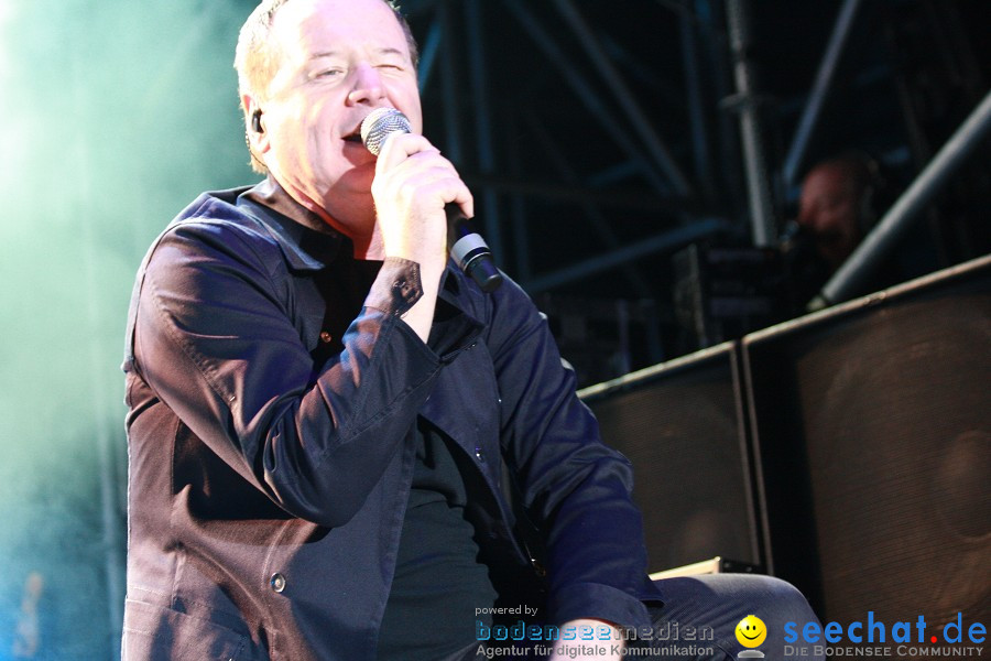 das festival 2010 mit Grand Avenue und Simple Minds: Schaffhausen, 07.08.20