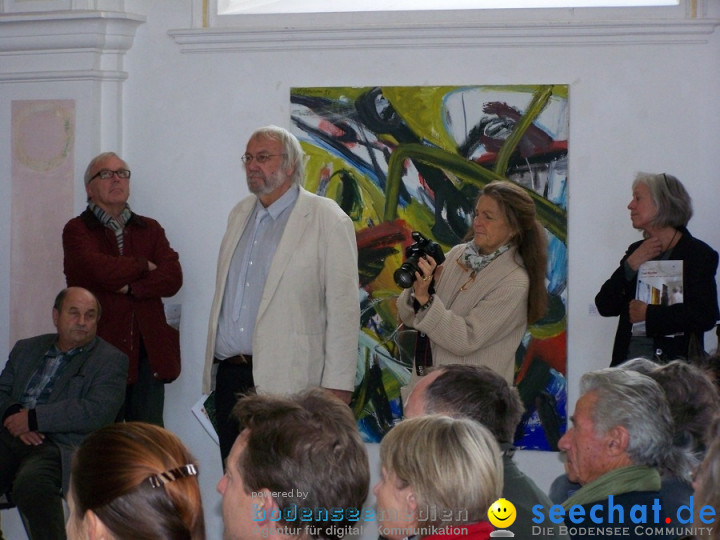 Vernissage mit Eric Decastro im Schloss Mochental: Ehingen, 23.10.2010