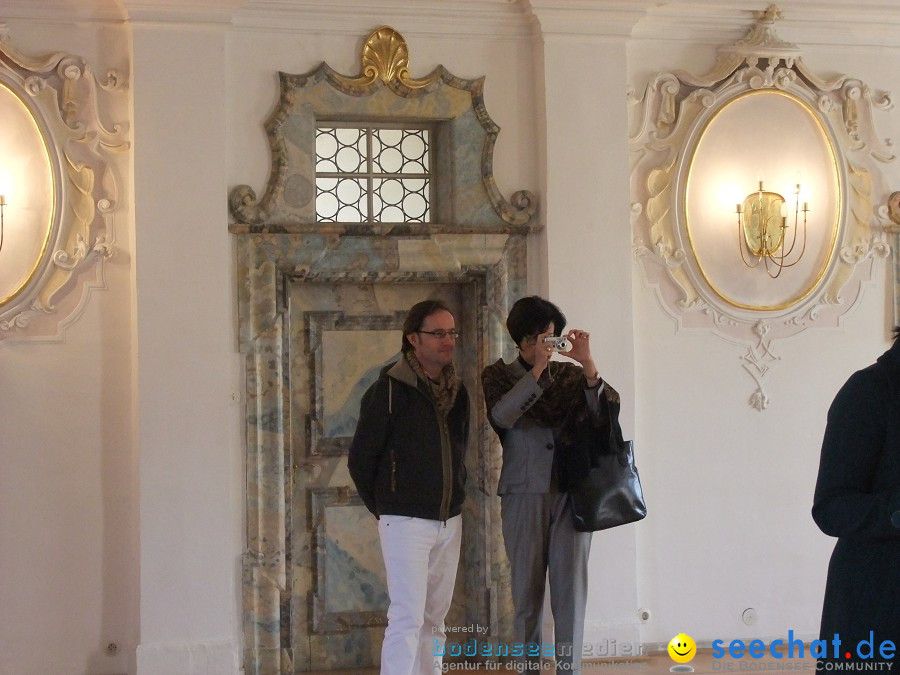 Vernissage mit Eric Decastro im Schloss Mochental: Ehingen, 23.10.2010