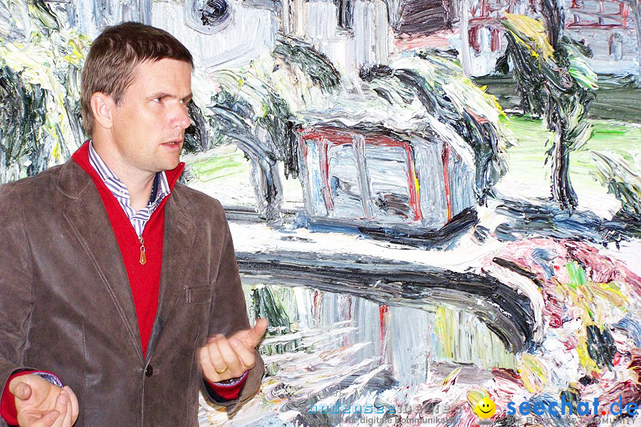 Vernissage mit Eric Decastro im Schloss Mochental: Ehingen, 23.10.2010