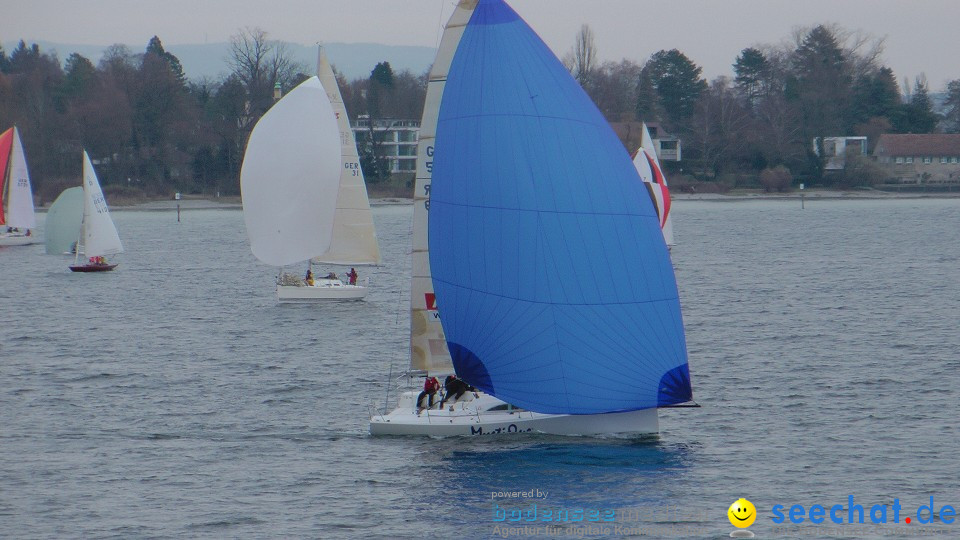 Die Eiserne - Letzte Segelregatta des Jahres: Konstanz am Bodensee, 27.11.2