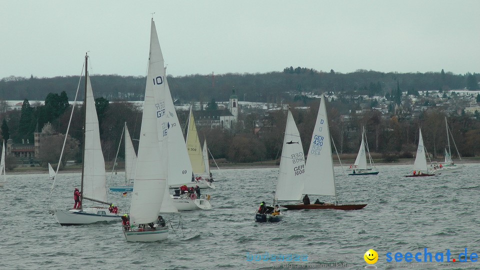 Die Eiserne - Letzte Segelregatta des Jahres: Konstanz am Bodensee, 27.11.2