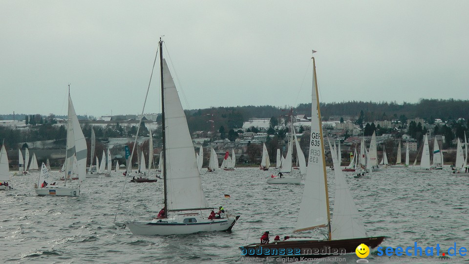 Die Eiserne - Letzte Segelregatta des Jahres: Konstanz am Bodensee, 27.11.2