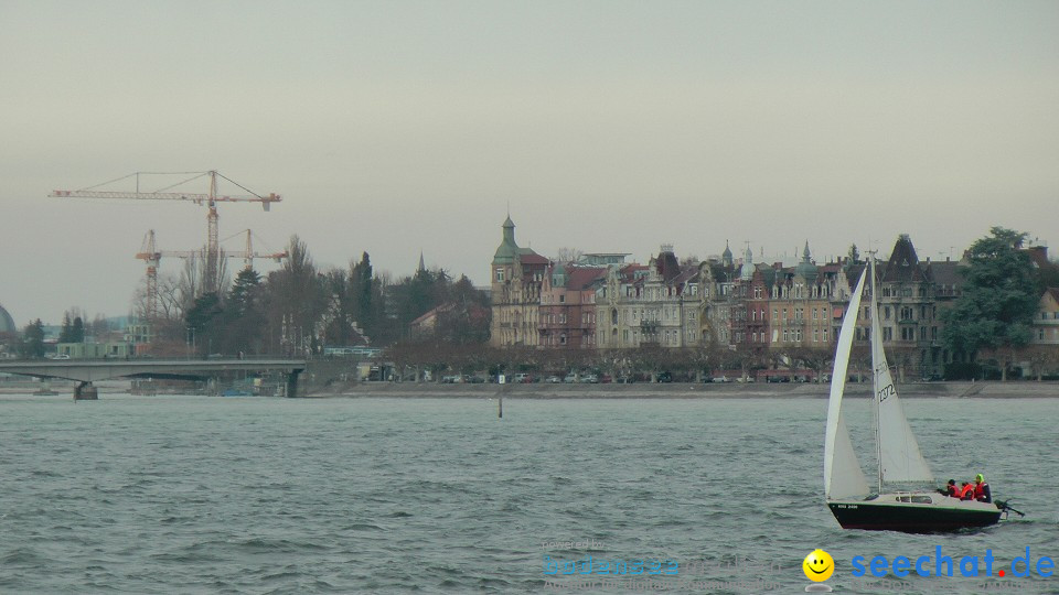 Die Eiserne - Letzte Segelregatta des Jahres: Konstanz am Bodensee, 27.11.2