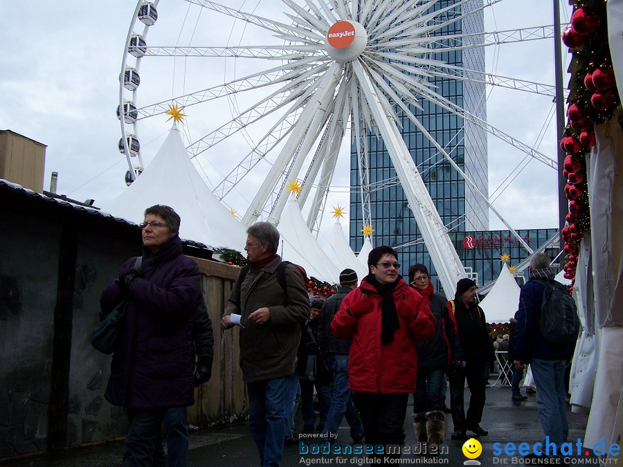 Weihnachtsmarkt mit Konzert: Basel - Schweiz, 19.12.2010