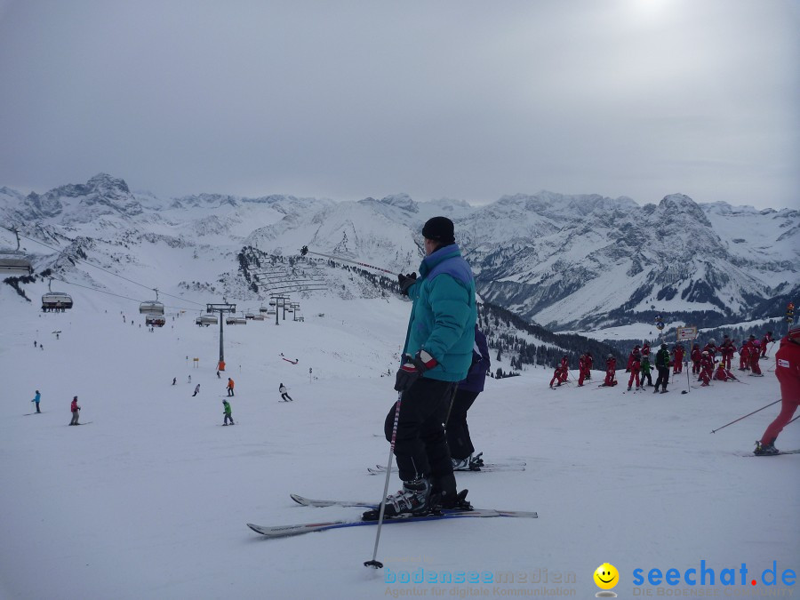 DIEDAMSKOPF - SKITAG: Au-Schoppernau-Oesterreich, 28.12.2010