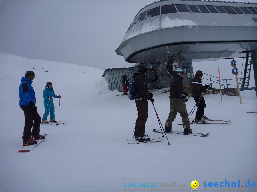 DIEDAMSKOPF - SKITAG: Au-Schoppernau-Oesterreich, 28.12.2010