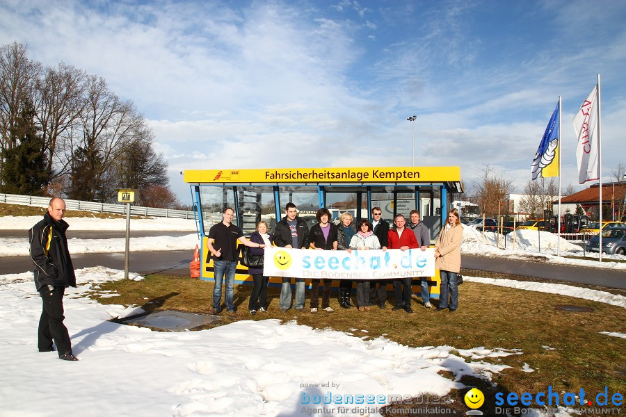Verkehrssicherheitstag von seechat.de auf der ADAC-Fahrsicherheitsanlage: K