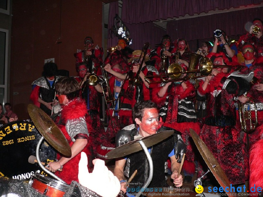 Fanfarenball mit Tom Alex Band: Markelfingen am Bodensee, 15.01.2011
