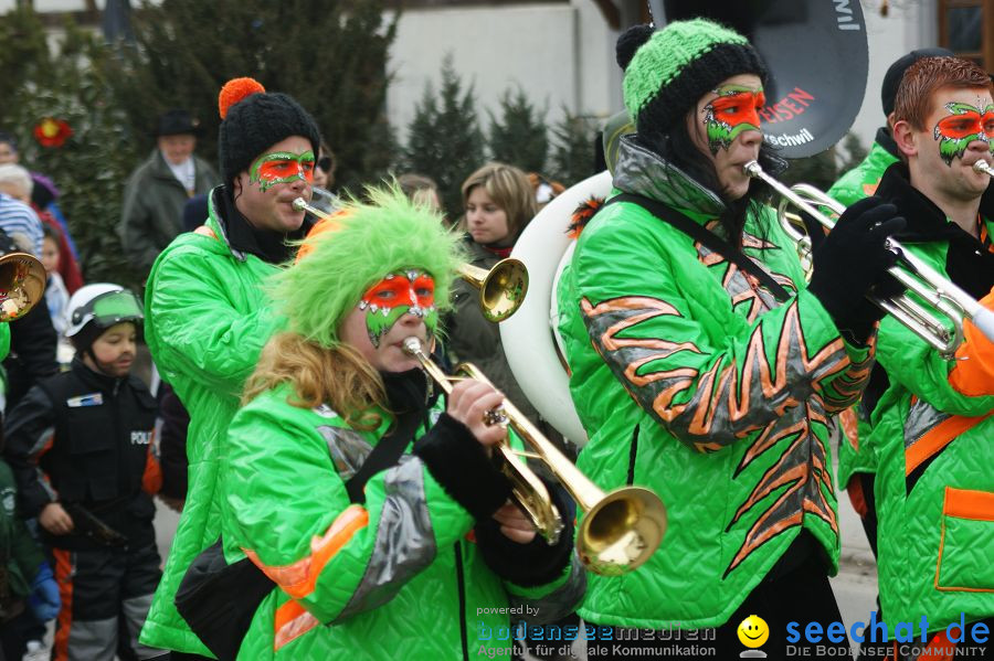 Narrenbaumstellen: Orsingen am Bodensee, 29.01.2011