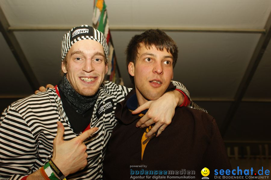 Narrentreffen - Festzelt: Orsingen am Bodensee, 29.01.2011