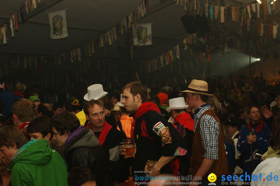Narrentreffen - Festzelt: Orsingen am Bodensee, 29.01.2011