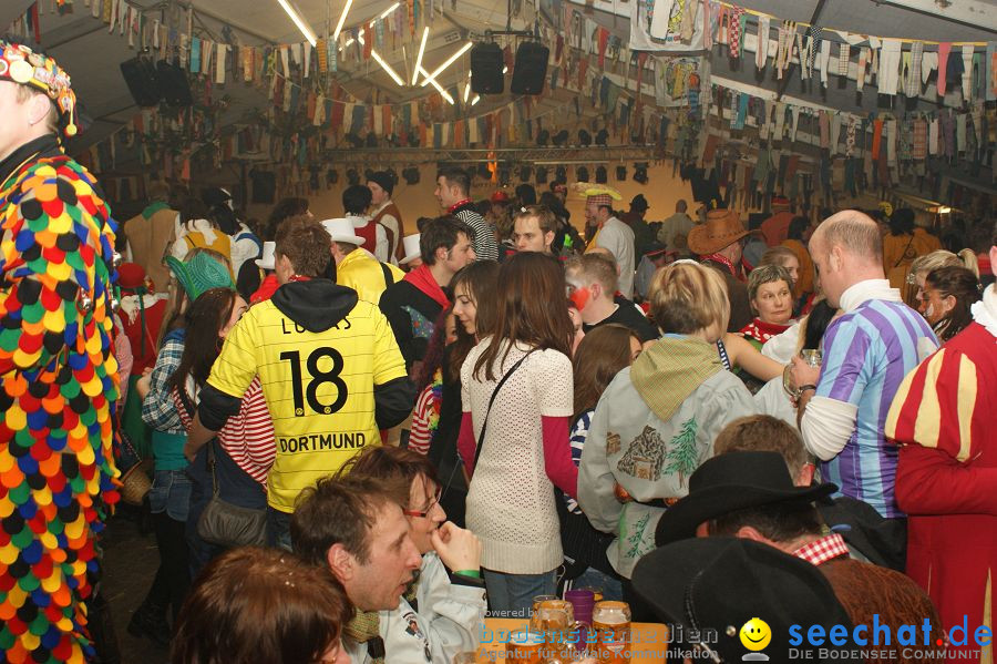 Narrentreffen - Festzelt: Orsingen am Bodensee, 29.01.2011