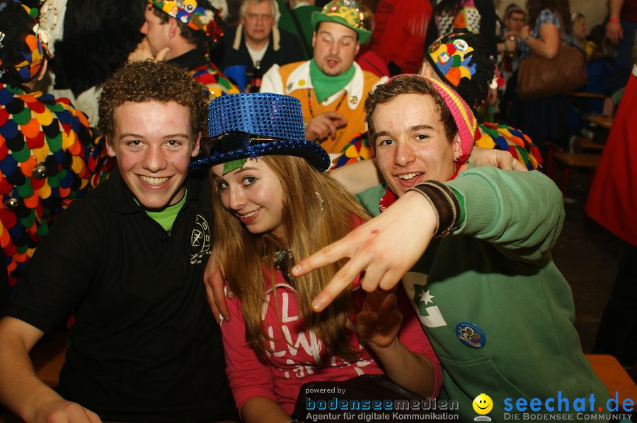 Narrentreffen - Festzelt: Orsingen am Bodensee, 29.01.2011