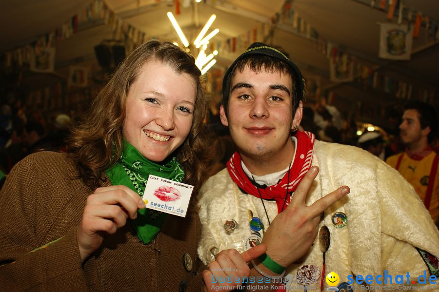 Narrentreffen - Festzelt: Orsingen am Bodensee, 29.01.2011