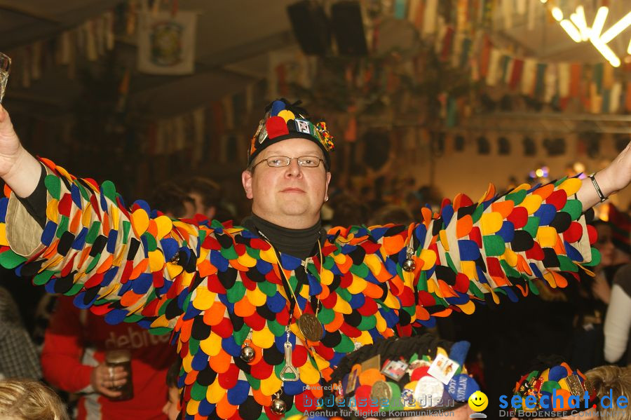 Narrentreffen - Festzelt: Orsingen am Bodensee, 29.01.2011