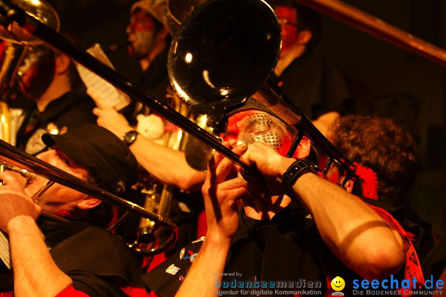 Narrentreffen - Festzelt: Orsingen am Bodensee, 29.01.2011