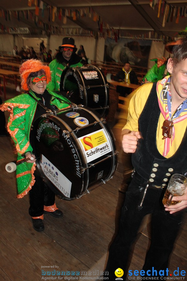 Narrentreffen 2010 - Festzelt: Orsingen am Bodensee, 29.01.2011