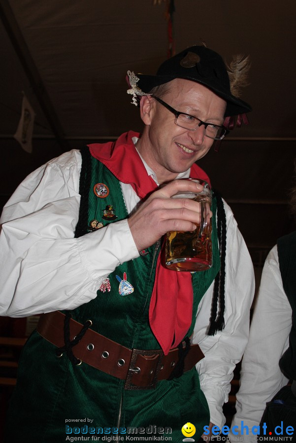 Narrentreffen 2010 - Festzelt: Orsingen am Bodensee, 29.01.2011