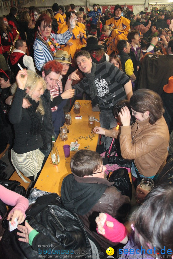 Narrentreffen 2010 - Festzelt: Orsingen am Bodensee, 29.01.2011