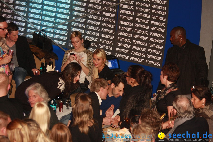 PARIS HILTON im Club PENTHOUSE: Stuttgart, 04.02.2011
