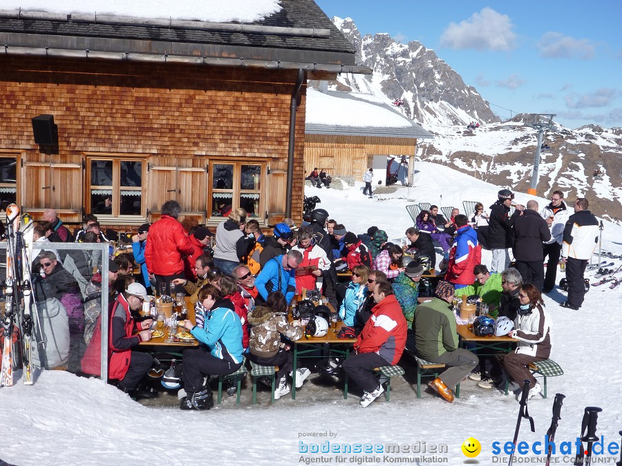 Skimax Perfect Sunday: Warth im Arlberg, 19.02.2011