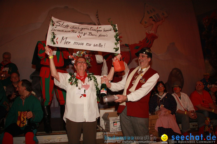 Zunftball mit Tom-Alex-Band - Poppele-Zunft: Singen am Bodensee, 26.02.2011