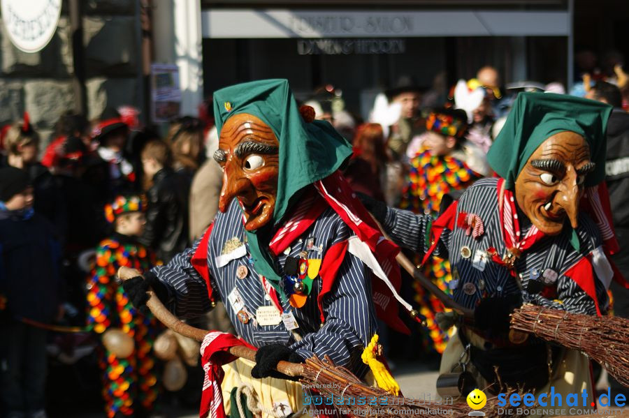 Narrenbaumstellen: Stockach am Bodensee, 03.03.2011