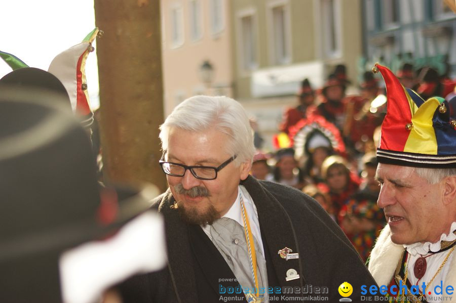 Narrenbaumstellen: Stockach am Bodensee, 03.03.2011