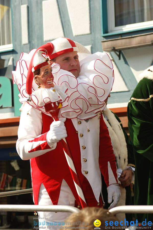 Narrenbaumstellen: Stockach am Bodensee, 03.03.2011