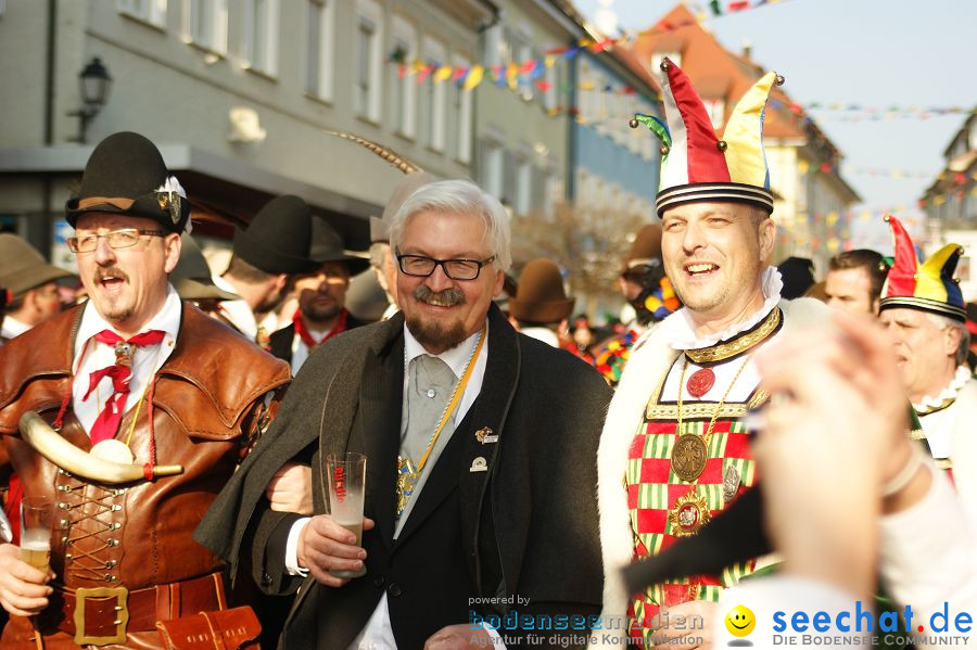 Narrenbaumstellen: Stockach am Bodensee, 03.03.2011