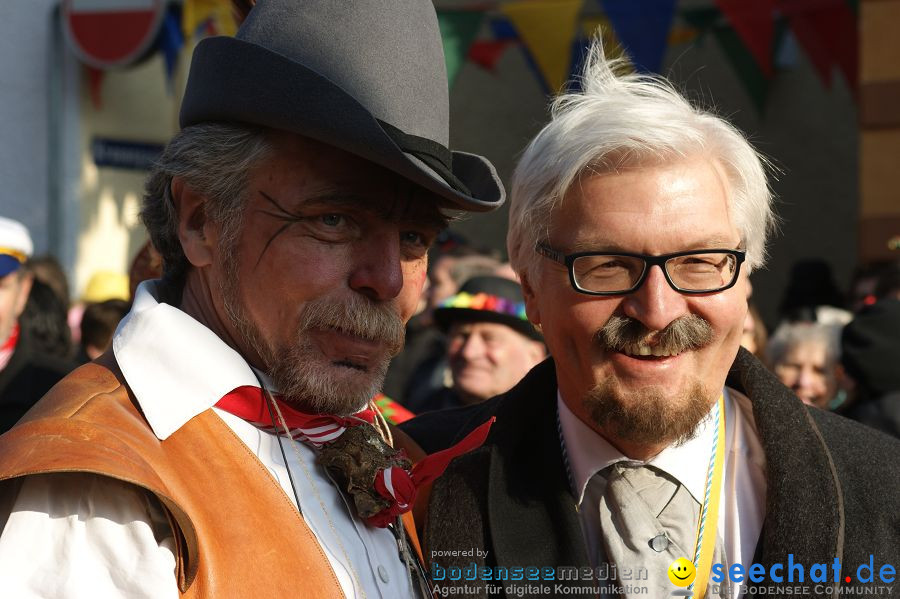 Narrenbaumstellen: Stockach am Bodensee, 03.03.2011