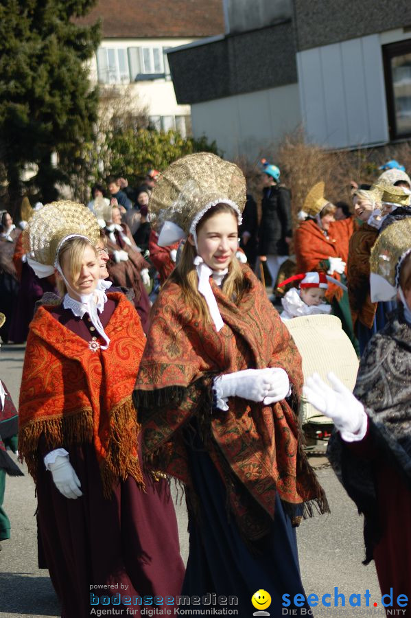 Narrenbaumstellen: Stockach am Bodensee, 03.03.2011