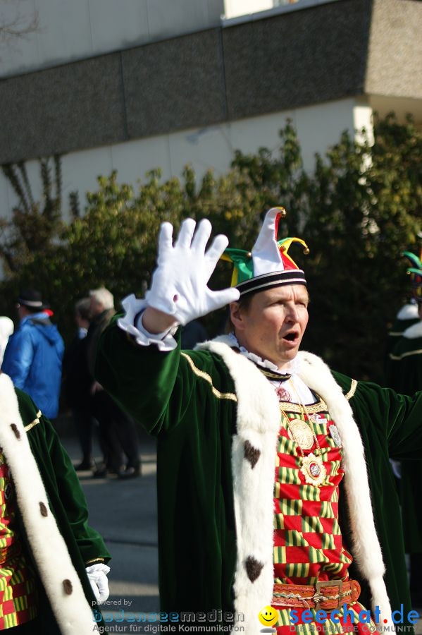 Narrenbaumstellen: Stockach am Bodensee, 03.03.2011