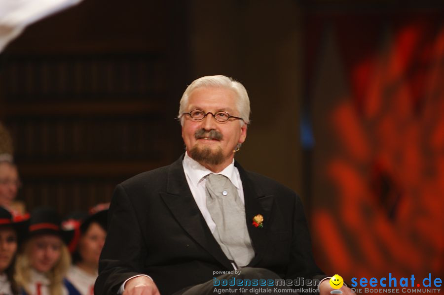 Narrengericht: Der Beklagte 2011: Frank Walter Steinmeier-SPD: Stockach am 