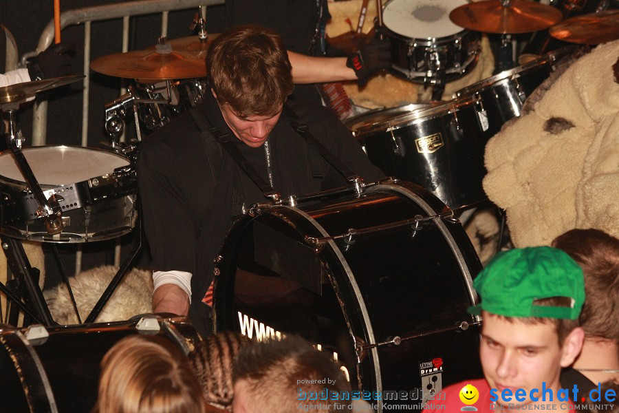 Stierball 2011 mit CRASH und YETIS: Wahlwies am Bodensee, 04.03.2011