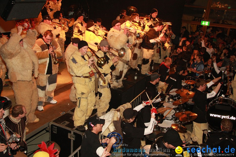 Stierball 2011 mit CRASH und YETIS: Wahlwies am Bodensee, 04.03.2011