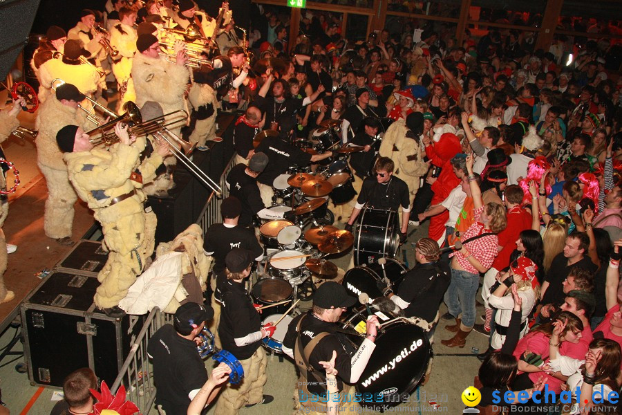 Stierball 2011 mit CRASH und YETIS: Wahlwies am Bodensee, 04.03.2011